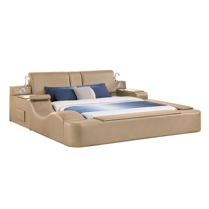 Zoya - Smart Multifunctional Bed, Built In Bluetooth Speakers, USB Charging Matrix Furniture Group