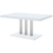 Creston - Rectangular Dining Table - White Furniture Max