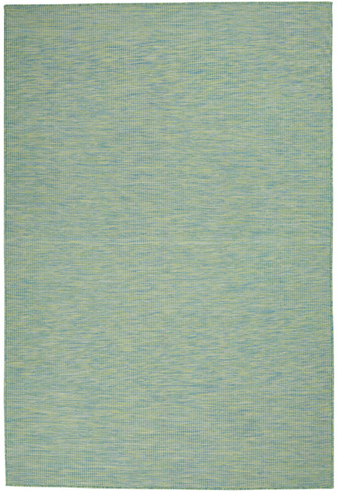 4' X 6' Power Loom Area Rug - Blue