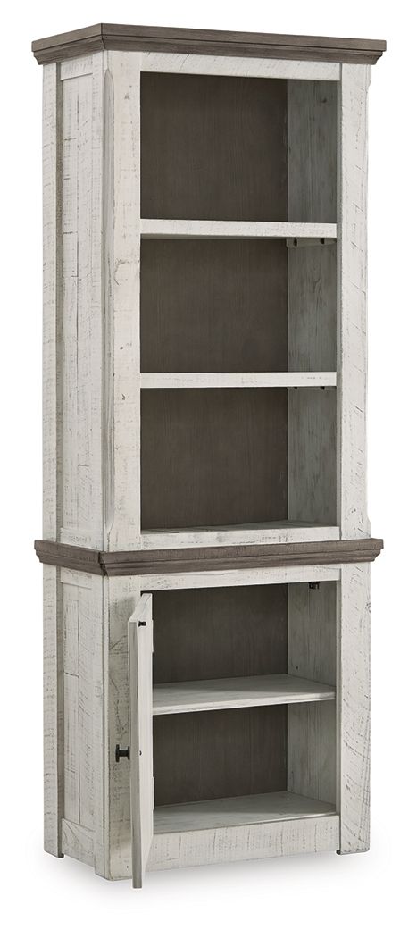 Havalance - Left Pier Cabinet - Brown / Beige Signature Design by Ashley®