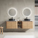 Wall Mounted Bathroom Vanity With Art Sink, 1 Storage Shelf, Soft Close Door Home Essentials