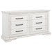 6 Drawer Bedroom Dresser Cabinet - Vintage Furniture Max
