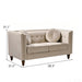 Chesterfield Loveseat 2 Seater Couch For Living Room US Pride