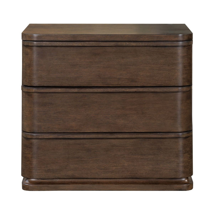 Zoey - Nightstand - Brown Oak ACME