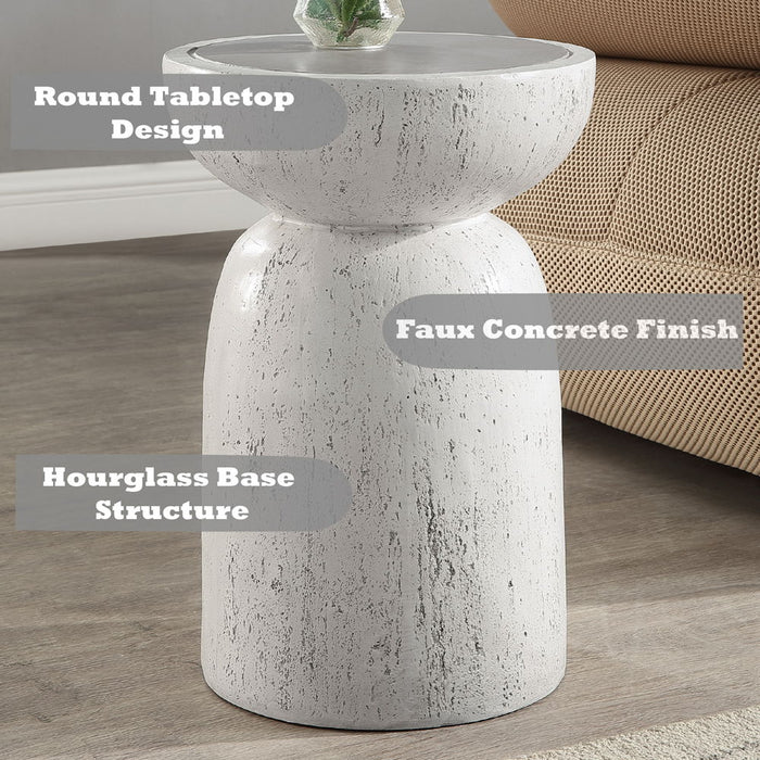 Dylana - Accent Table - Natural Gray ACME