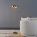 Spectra - Tall Corner Floor Lamp For Living Room - Gold Ashcroft Furniture