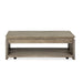 Conrad - Rectangular Lift Top Storage Cocktail Table With Casters - Stone Harbor Gray Magnussen Furniture