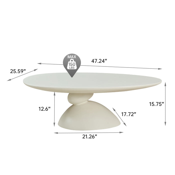 Lucky Stone Shaped Table Home Essentials