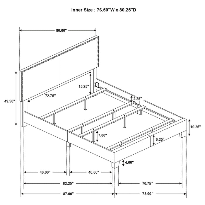 Guyancourt - Panel Bed Furniture Max