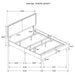 Guyancourt - Panel Bed Furniture Max