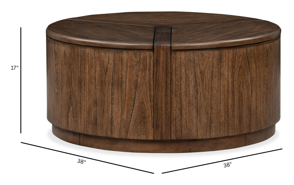 Connolly - Lift Top Cocktail Table - Brown Magnussen Furniture
