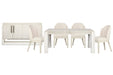 Lorelei - Extendable Rectangular Dining Table Set Magnussen Furniture