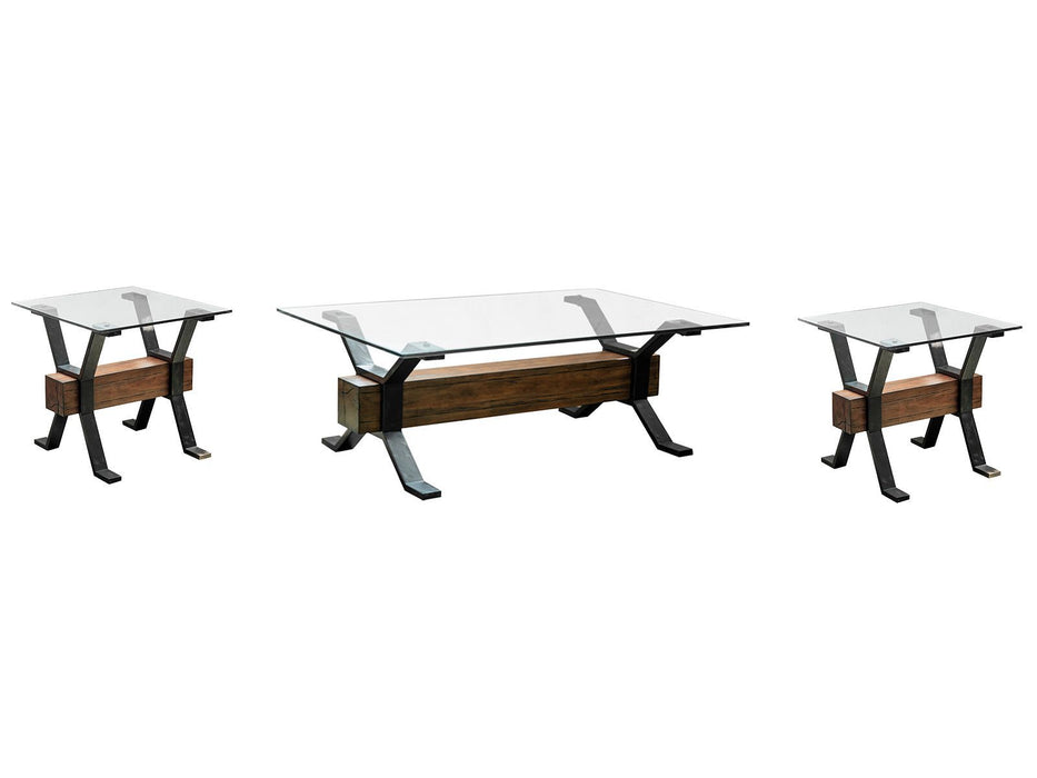 Sawyer - Rectangular Cocktail Table Set Magnussen Furniture