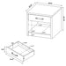 Nuberg - 1 Drawer Table - Gray Furniture Max