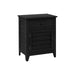 Accent Nightstand, Storage Drawer, Transitional 8th Street