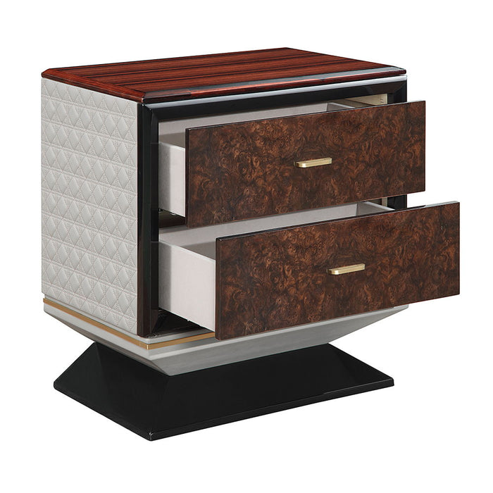 Jamonica - Nightstand With 2 Drawers - Dark Brown ACME