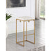 Soccoro - Square Tufted Cushion Stools (Set of 2) - Beige Furniture Max