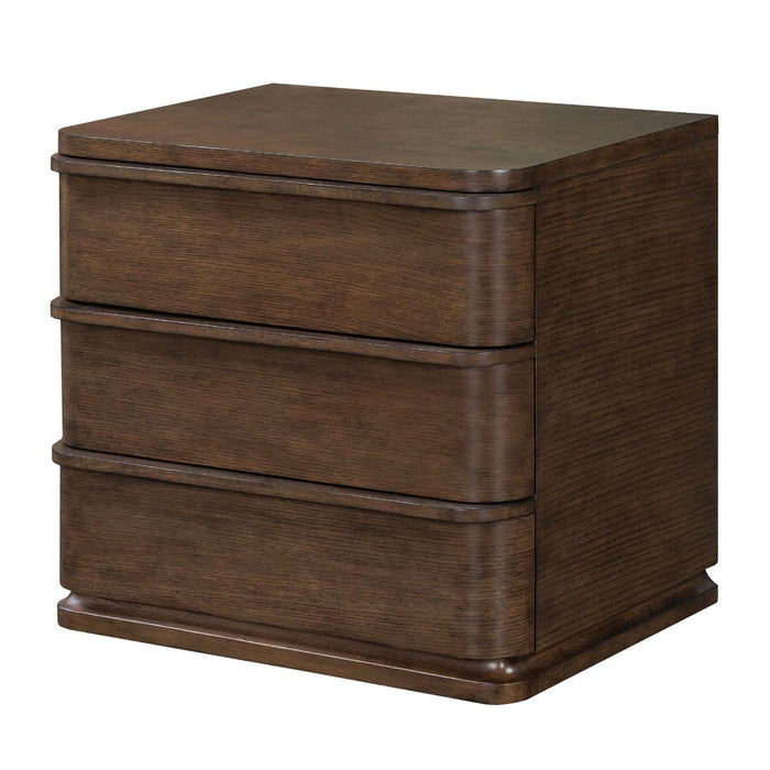 Zoey - Nightstand - Brown Oak ACME