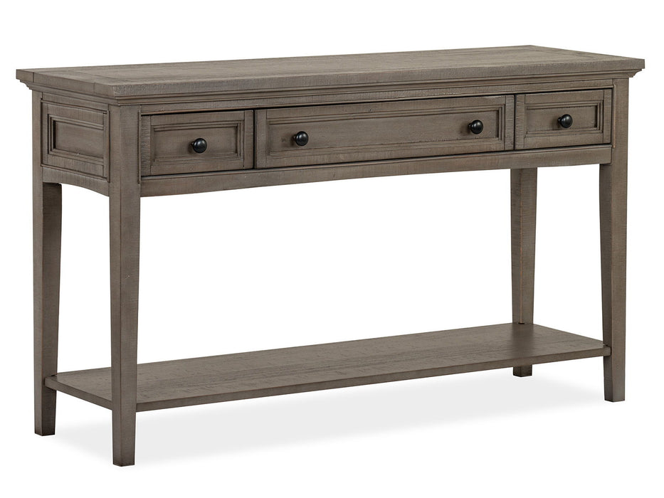 Paxton Place - Rectangular Sofa Table - Dovetail Gray Magnussen Furniture
