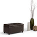 Sienna - Transitional Storage Ottoman Bench Simpli-Home