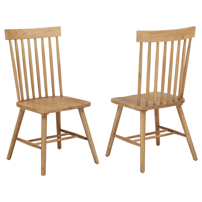 Calloway - Spindle Back Dining Side Chair (Set of 2) Furniture Max