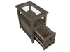 Paxton Place - Chairside End Table - Dovetail Gray Magnussen Furniture