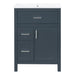 Modern Bathroom Vanity With Sink, Flip Drawer & 2 Drawers, Soft Close Hinges, Adjustable Shelf Hearth and Haven