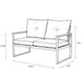 Oversized Outdoor Conversation Set, 5 Seater - Blue Home Essentials