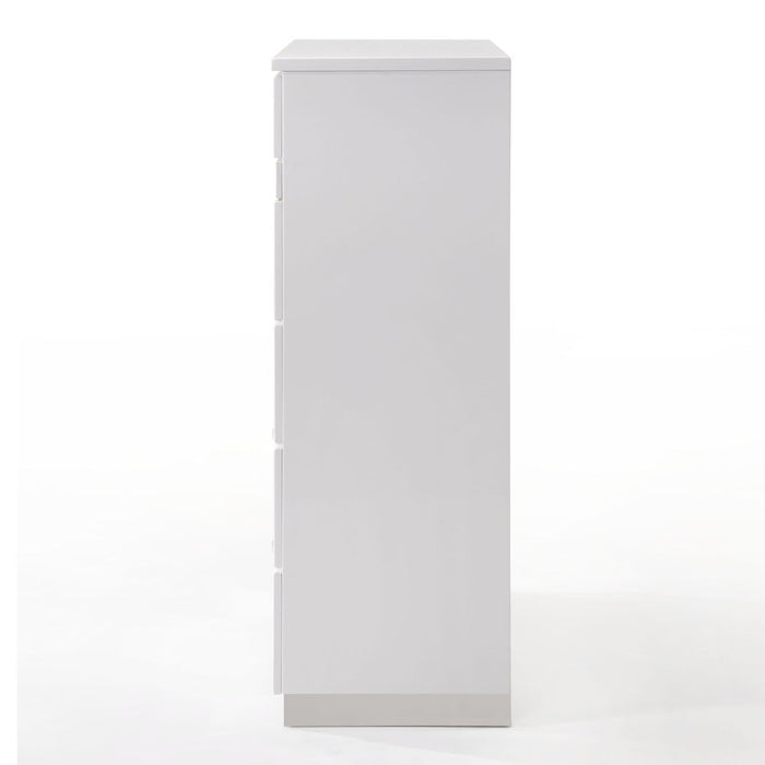 Naima II - Chest - White High Gloss ACME