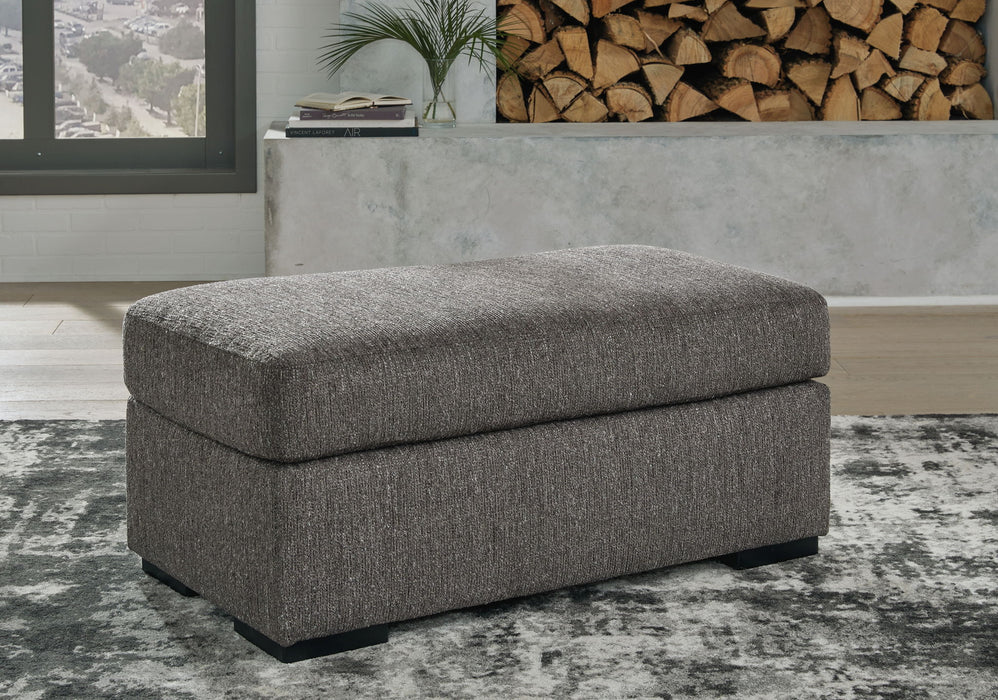 Gardiner - Ottoman - Pewter Signature Design by Ashley®