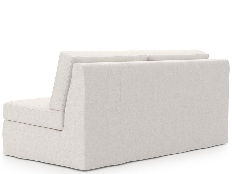 Ryman - Slipcover Loveseat LAF, Special Order - White Universal Furniture