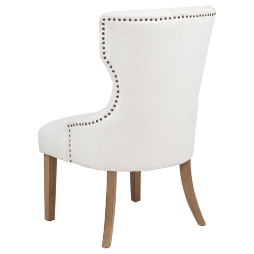 Tufted Dining Chair With Button Tufting And Nailhead Trim Furniture Max