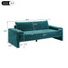 Upholstered 3 Seater Sofa With Wide Armrests Noble House