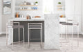 Fuji - Contemporary And Elegant Design Stackable Barstool Lumi Source