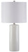 Steuben - Ceramic Table Lamp (Set of 2) - White Signature Design by Ashley®
