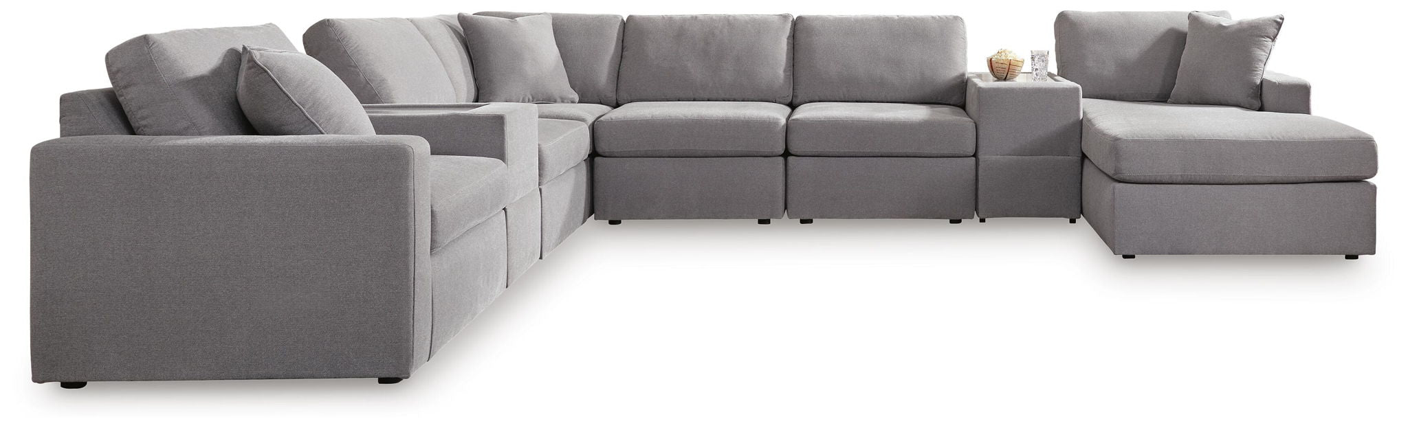 Modmax - Sectional - Granite Signature Design by Ashley®