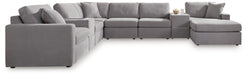 Modmax - Sectional - Granite Signature Design by Ashley®