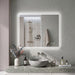 24" X 32" Rectangular Front Lighted And Backlit LED Bathroom Mirror With Anti Fog - Clear Daily Nest