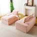 Modular Sofa, Convertible Twin Seat With Chaise Lounge Home Essentials