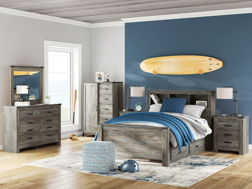 Frandern - Bookcase Panel Bedroom Set With Storage Signature Design by Ashley®