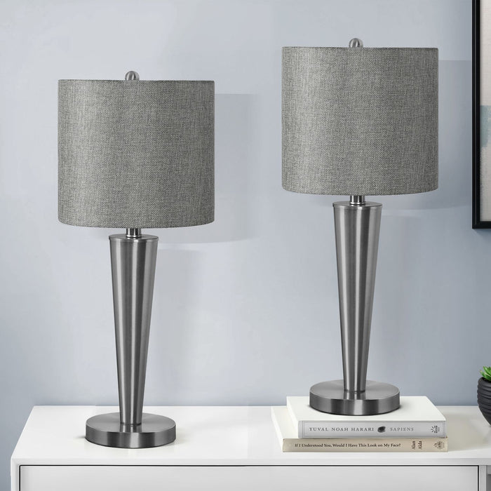 Lighting, Table Lamp, USB Port Included, Contemporary (Set of 2) 8th Street