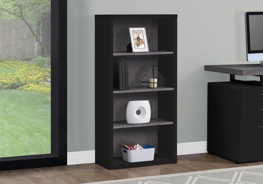 Bookshelf, Bookcase, Etagere, 5 Tier, For Office, Contemporary & Modern - Black 8th Street