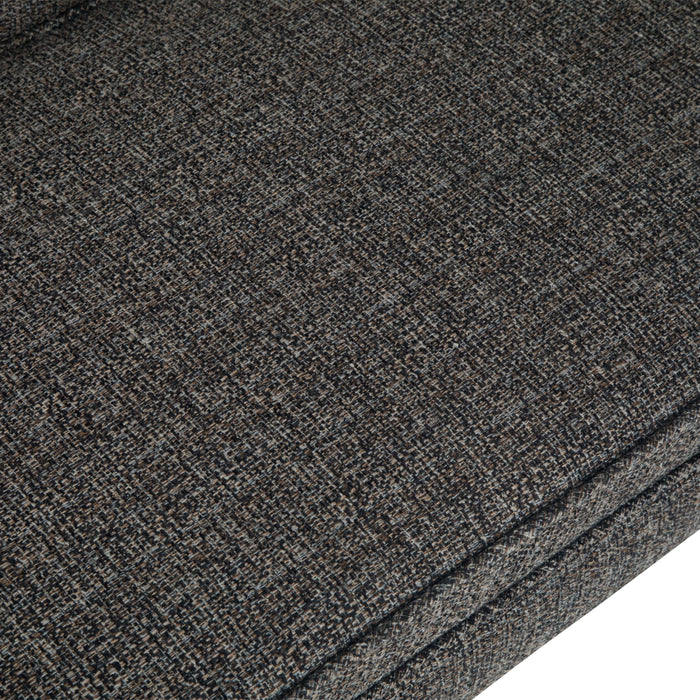 Parris - Upholstered Bench - Dark Gray