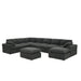 Sectional, Large Arms, Toss Pillows Included Home Essentials