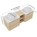 Mounted Bathroom Vanity With Art Sink, 1 Storage Shelf, Soft Close Door Home Essentials