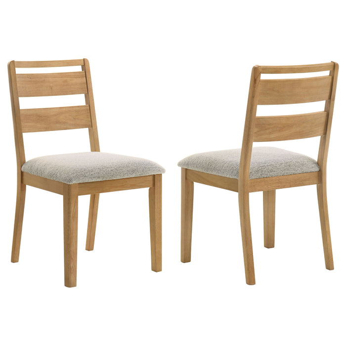Lytton - Dining Side Chair (Set of 2) - Brown Oak Furniture Max