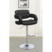 Adjustable Bar Stool With Upholstery Furniture Max
