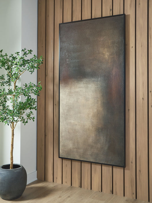 Wernmen - Wall Art - Brown / Rust / Cream Signature Design by Ashley®