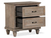 Lancaster - Drawer Nightstand - Dovetail Gray Magnussen Furniture
