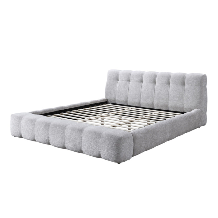 Hannah - Queen Bed - Gray Home Essentials